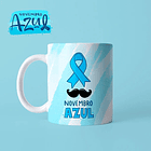Arte Caneca Camisa Novembro Azul Arquivos Png 3