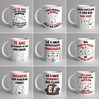 20 Artes Caneca Flork Dia dos Namorados Editável Corel Draw + Png 4