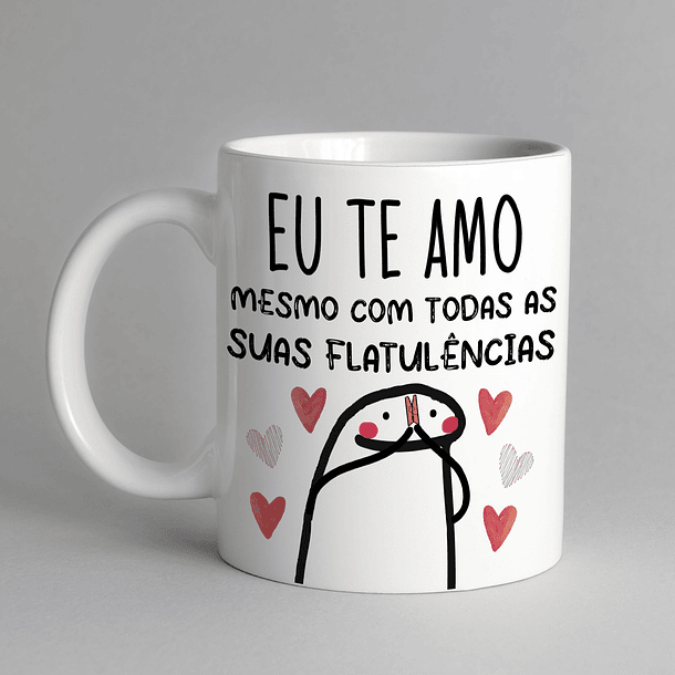 Arte Caneca Eu Te Amo Mesmo Com Todas as Suas Flatulências Arquivo Png