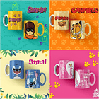 26 Artes para Caneca Infantil Criança Editável em Corel Draw 1