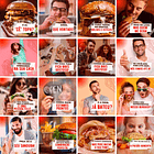 Pack Canva Hamburgueria Templates Editáveis 200 Artes + Legendas 1