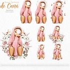 Kit Digital Nossa Senhora de Caná Aquarela em Png  1