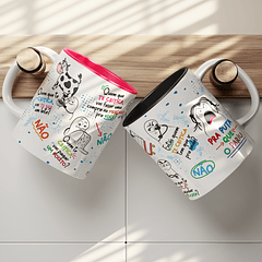 Artes Caneca Quem que te crítica vai te dar um Leite? NÂO Arquivo Png