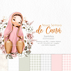 Kit Digital Nossa Senhora de Caná Aquarela em Png  3