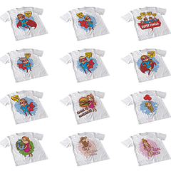 41 Artes Body Camisa Infantil Corel Draw + Png