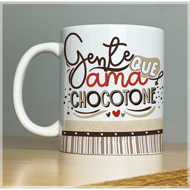 Arte Caneca Gente Que Ama Chocotone Arquivo Png 1