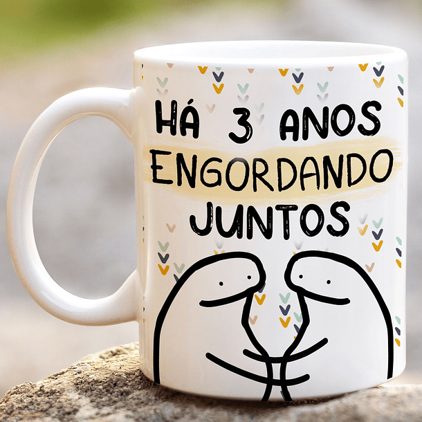 Arte Caneca Há Anos Engordando Juntos Arquivo Png