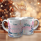 15 Artes para Caneca Papai Noel Arquivo em CorelDraw  12