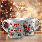 15 Artes para Caneca Papai Noel Arquivo em CorelDraw  15