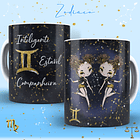 12 Artes para Caneca Signos Feminino Editável em Corel Draw 10