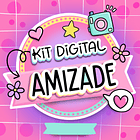 Kit Digital Amizade em Png 1