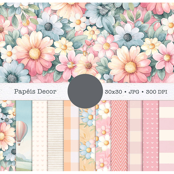 Kit Digital Primaveira Spring Time em Png  5