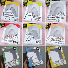 Kit 30 Arquivos Molde Caixas Ovo De Colher Bento Flork Memes Pdf