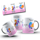 4 Artes Caneca Se Houver o amanhã em que não estejamos juntos - Filme Elementos Arquivo Editável 6