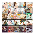 110 Artes Mídias Sociais Estética Beleza Editáveis Photoshop 2