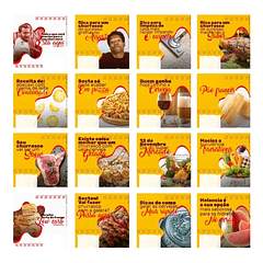 130 Artes para Supermercado Mídias Sociais Editáveis Photoshop + Png