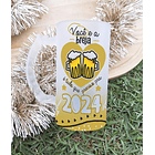 10 Artes para Copo Ano Novo 2024 Arquivo Editável  2