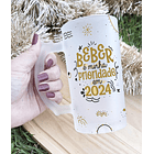 10 Artes para Copo Ano Novo 2024 Arquivo Editável  3