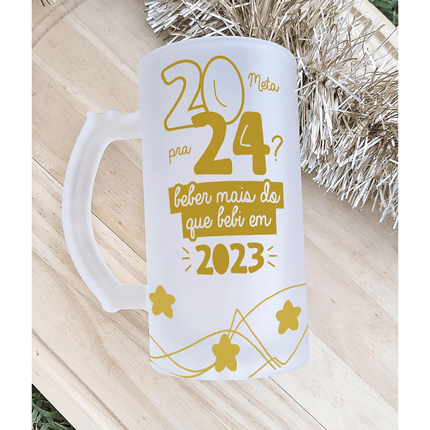 10 Artes para Copo Ano Novo 2024 Arquivo Editável  5