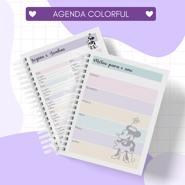 Arquivo Agenda Mickey e Minnie 2024 em Pdf  9