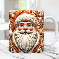 30 Artes para Caneca Natal 3d 2.0 Arquivos Png