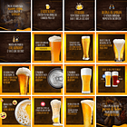 60 Artes Mídias Sociais Bares Distribuidora de Bebidas Bar Editáveis Photoshop 2