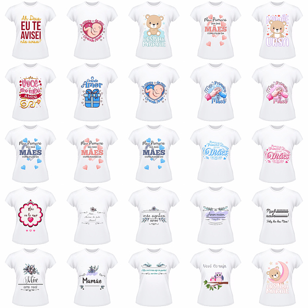 Mega Pacote Artes para Caneca Dia das Mães Completo Pack 3 em 1 20