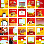 Pack Canva Delivery Entregas Templates Editáveis 25 Artes + Bônus 1