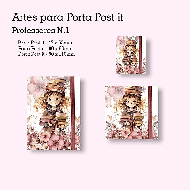 Arquivo Capas para Post It Dia dos Professores em Jpg 2