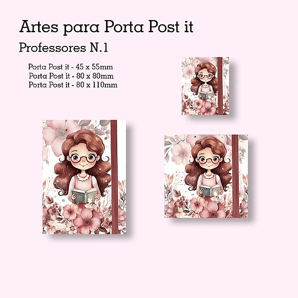 Arquivo Capas para Post It Dia dos Professores em Jpg 3