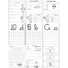 Arquivo Escolar Caligrafia Letra Cursiva Script e Bastão Volta as aulas em Pdf 5