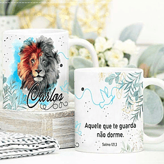 2 Artes Caneca Leão de Judá Arquivo em CorelDraw