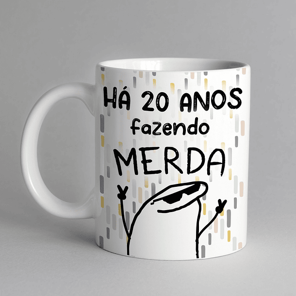 Arte Caneca Há Anos Fazendo Merda Arquivo Png