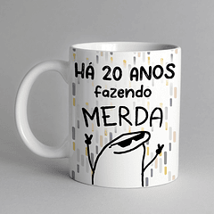 Arte Caneca Há Anos Fazendo Merda Arquivo Png
