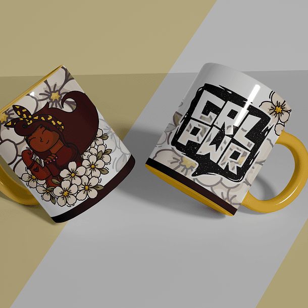 134 Artes para Caneca Dia das Mulheres Arquivo em Jpg  7