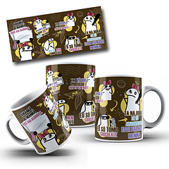 Artes para Caneca Flork Amanhã de Manhã Você Vai Acordar Arquivos Png