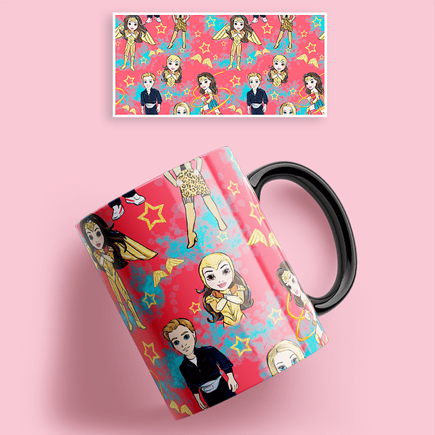 134 Artes para Caneca Dia das Mulheres Arquivo em Jpg  13