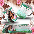 13 Arte para Caneca Páscoa Princesas da Disney Arquivo Editável  2