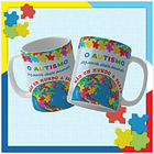 15 Artes para Caneca Autismo Arquivo Editável 10