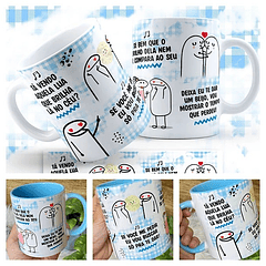 Arte para Caneca Tá vendo aquela Lua que brilha lá no céu? Thiaguinho