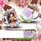 13 Arte para Caneca Páscoa Princesas da Disney Arquivo Editável  11