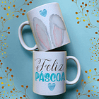 Arte Caneca Feliz Páscoa Arquivo Png 2