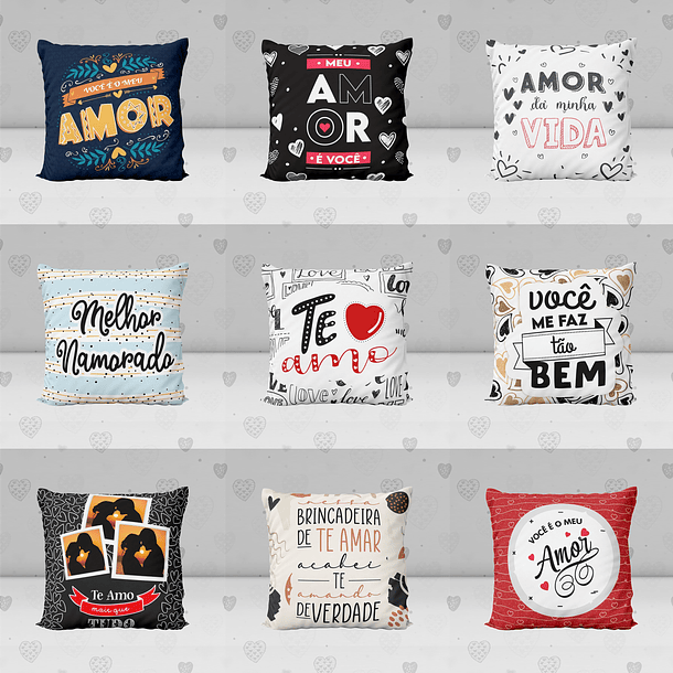 236 Artes para Dia dos Namorados Sublimação Editável em Corel Draw 2