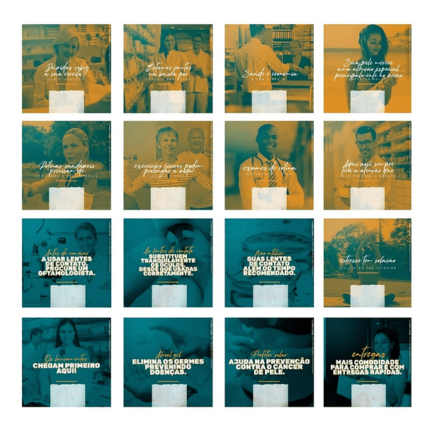 130 Artes para Fármacia Mídias Sociais Editáveis Photoshop + Png 1