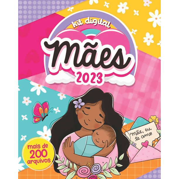 Kit Digital Dia das Mães em Png 1