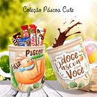 30 Arte para Caneca Almofada e Body Páscoa Cute Arquivo Editável 5