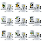 26 Arte para Caneca Alfabeto Black Girassol em CorelDraw + Jpg   2