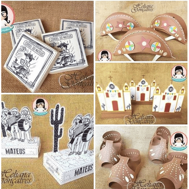 Pacote Artes Nosso Sertão Arquivos Silhouette Editáveis Studio