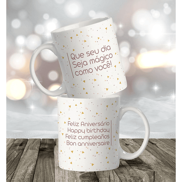 16 Artes para Caneca Aniversário Arquivo Editável  4