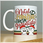 Arte Caneca Natal em Família Treta Garantida! Arquivo Png 1